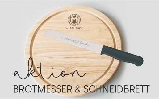 AKTION Brotmesser + Schneidbrett